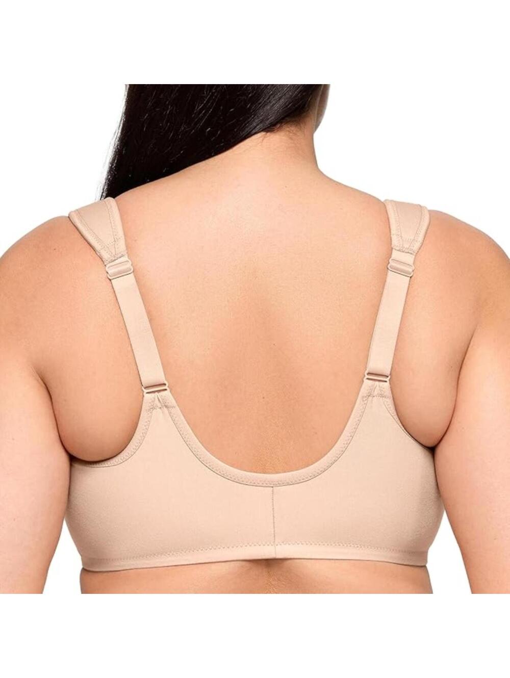 NWOT Glamorise Front-Closure Wonderwire Underwire Bra, #1241, 34DD - Picture 2 of 4